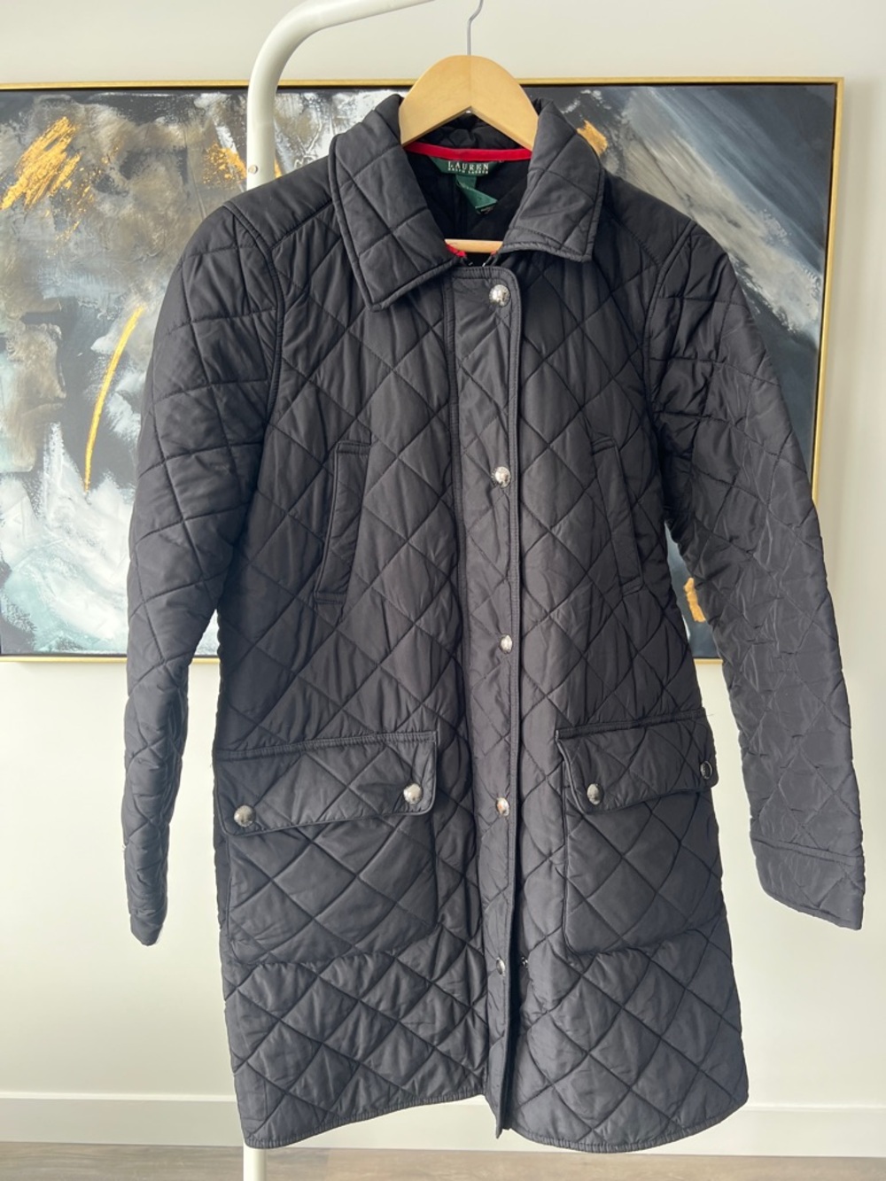 Ralph Lauren Black Quilted